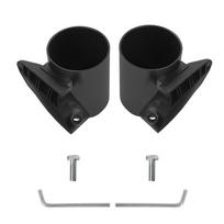 2Pcs Left & Right Door Handle Cup Holder for Tesla Model 3 & Model Y 2017-2023 black