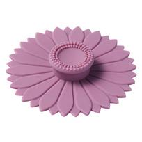 Sunflower Silicone Cup Lids Dustproof Camping Mug Covers Leakproof Hot Cup Lids Airtight Seal Lid Cap for Coffee & Teas įvairiaspalvis