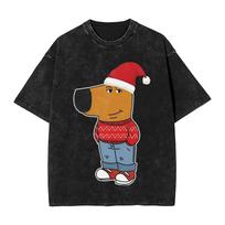 I Am Just a Chill Guy Funny Meme Washed T Shirt Men  Streetwear T Shirts Summer Breathable Fashion Tees Oversize Clothes S