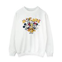 Disney Womens/Ladies Mickey Mouse Group Sweatshirt L balta