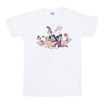 Disney Mens Mickey Mouse Love Friends T-Shirt S