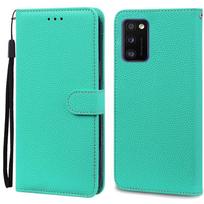 A41 dėklas Samsung Galaxy A41 dėklas Piniginė Odinis atverčiamas dėklas Samsung A41 A 41 dėklui A415F Minkštas silikoninis dangtelis Coque Fundas For Samsung A41 tamsiai raudona spalva