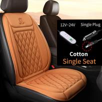 12-24V šildoma automobilio sėdynės užvalkalas 30' Greitas automobilio sėdynės šildytuvas Audinys/Flanelė Šildomas automobilio sėdynės apsaugas 25W Sėdynės šildymo užvalkalas Automobilio sėdynė brown