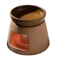 Double Purpose Ceramics Heater For Teas Warming And Essential Oil Diffusions Teapot Warmer Stove Candle Stand Base 1 black