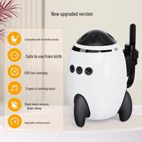 Portable Electric Baby Stroller Rocker with Wireless White Noise Soothing Device balta