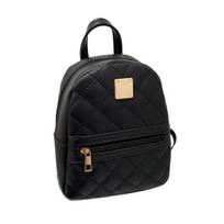Moteriška dygsniuota kuprinė-rankinė, vandeniui atspari kelioninė dienos kuprinė, transformuojama į krepšį per petį, crossbody rankinė kasdieniam važinėjimui, gatvei, kasdieniams reikalams juoda