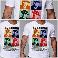 Al Capone  Mobster Scarface Mafia Public Enemy No 1 Italian Chicago Mob Unisex T-Shirt XL