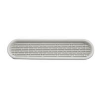 Multiple Sizes Ventilation Grille Plastic Cabinet Wardrobe Air Vent  Wardrobes 176mm balta