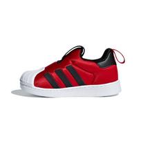 Adidas Originals Superstar 360 I Fabric Slip Resistant Low top Toddler Shoes Red Black Infant And Toddler CG6581 20
