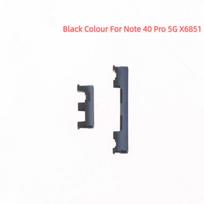 MEW For Infinix Note 40 Pro X6851 X6850 Power ON OFF Kit Volume Up Down Side Button Key Repair Parts