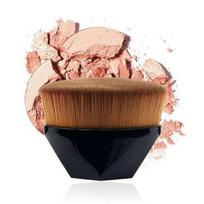 Six Corners Powder Makeup Brushes Cosmetic Hexagon No Trace Foundation Brush Make Up Brushes rožinė
