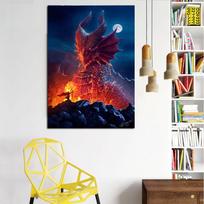 DINGPU 5D Deimantinė tapyba Pilnas gręžimas Deimantinė siuvinėjimo nuotrauka iš cirkonio akmenų Rankų darbo Namų dekoras 20X30CM black