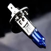 1vnt halogeninė lemputė H1 12V 100W 5000K 2200Lm automobilio priekinė lemputė tamsiai mėlyna kvarcinio stiklo automatinė lemputė 1PC mėlyna