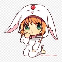 Smile Mokona Sakura Lyginami lipdukai drabužiams Pasidaryk pats T-shirt Drabužių lopai Šauni terminio perdavimo vinilinė lipduko emblema Plaunamas dekoras beige