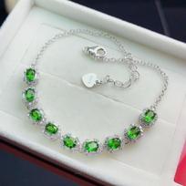 SACE GEMS cirkonio apyrankės papuošalai geometriniai karoliukai grandinės jungtis apyrankės mados puiki vestuvių dovana merginoms moterims žalia