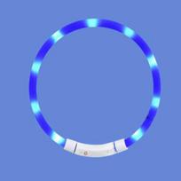 „Xiaomi xiaoshouxing Pet Light“ antkaklis, atsparus vandeniui xl81-5001, nepraleidžiantis žymos LED įspėjamasis apšvietimas USB įkraunamas šuns antkaklis naktį mėlyna