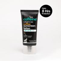 mCaffeine Coffee Lotion Apsauginis kremas nuo saulės SPF 30 PA++ | Pataisykite UV žalą, nulis baltos spalvos ir atsparus vandeniui (50 ml) SPF 30 PA++