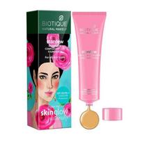 Fondas su SPF 20: atspalvis Biskvitas (30 ml), Stardew Insta Glow Complexion Care Foundation SPF 20 Biscuit, Biotique pink