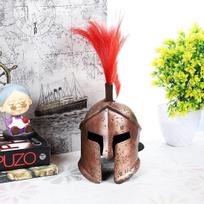 Medieval 300 King Leonidas Greek Replica Armor Helmet Showpiece Spartan Helmet gray