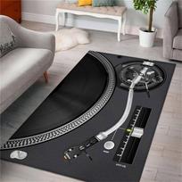 DJ Garsas Kilimas 3D Visur Atspausdintas Neslystantis Kilimėlis Valgomasis Kambarys Svetainė Minkštas Miegamojo Kilimas Tapete Peludo Dekoracija Salonas Tapis 50cm x 80cm