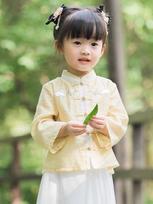 Hanfu mergina kiniško stiliaus audinio vasarinė suknelė Antikvarinis Tang kostiumas super fėjos kostiumo suknelė mažos mergaitės undinėlės princesės sijonas apatinis trikotažas M