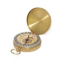 Ramidos Pocket Brass Watch Style Outdoor Camping Hiking Navigation Compass Ring Keychain One Size auksas