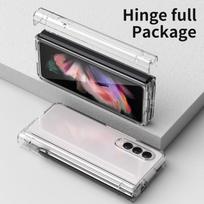 Visiškai dengiantis mobiliojo telefono dėklas, skirtas Samsung Galaxy Z Fold 4 Fold3 Fold2 Fold4 Zfold3 Fold 2 3 5 g grūdinto stiklo S rašiklio dėklai for Samsung Z Fold 2 gryna