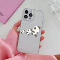 Cartoon Cute Elephant Phone Case For Iphone 14 13 12 11 Promax Mini Plus Xr Xs Max 7 8 Se 2022 Transparent Soft Tpu Capinha For iphone SE 2022