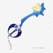Midnight Blue Keyblade Kingdom Iii Sora Iron on Heat Transfer Printing Vinyl Patches Sticker for Clothes DIY Appliques Washable Patches