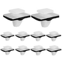 Automobilių spaustukai Automobilių kniedės Clips Car Rivet Molding Clip Retainer white
