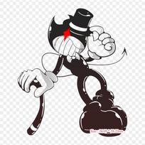 Bendy And The Ink Machine Best Bendy And The Ink Machi Iron on Heat Transfer Printing Vinyl Patches Sticker for Clothes DIY Appliques Washable Patches blue