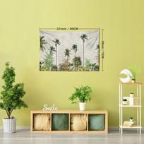 Bring the Tropical Vibes into Your Home with this Psychedelic Wall Tapestry! 95x73cm
