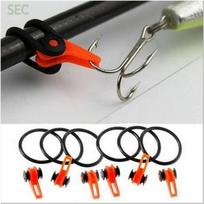 Superior Quality 10 Hook Secure Keepers Lures Fuji Hooks Safe Keeping For Fishing Rod SED13 10pcs juoda