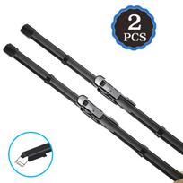 Car Front Wiper Blades For Peugeot 508 508SW 508RXH 2010 2011 2012 2013 2014 2015 2016 2017 2018 Windscreen Windshield Left Hand Drive