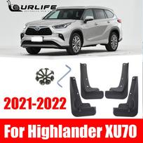 Purvasaugis Sparnas Purvasaugis Purvasaugis Purvasaugis Automobilių Priedai Auto Styline Skirtas Toyota Highlander Kluger XU70 2022 A 4 PCS gray
