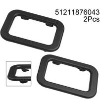 2 vnt./komplektas Durų rankenos apdaila 51211876043 Rėmelio tvirtinimo detalės black