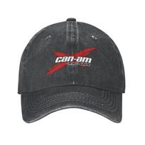 Classic Can Am BRP ATV Logo Cotton Baseball Cap for Unisex Women Personalized Adjustable Unisex Dad Hat Summer Adult Baseball Cap gray