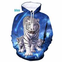 Pavasario rudens mados vyrų/moterų poros 3D spaudiniai Svajingi Tiger Vyriški megztiniai Megztiniai Laisvalaikiai megztiniai Gatvės apranga Negabaritiniai viršutiniai drabužiai M
