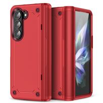 „Samsung Z Fold 5 Fold5“ mobiliojo telefono apsauginis dėklas, skirtas „Samsung Galaxy Z Fold 5 5G“ dviejų sluoksnių šarvinių maišelių dėklams Samsung z fold 5 raudona