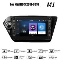 8 colių 2Din Android automobilių radijo multimedijos grotuvas GPS navigacija, skirta KIA RIO 3 2011-2016 su mygtuko rankenėle Stereo 1+32GB 1+32GB