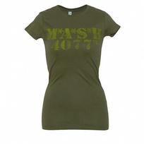 Mash 4077Th Logo Junior T-Shirt S brown