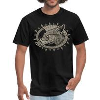Norse Boar Gullinbursti Celtic Knotwork Unisex T-shirt XXXXL black