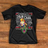 Dashiki Black History Educated Melanin Unisex T-shirts S brown