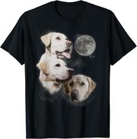 Geltonojo Labradoro retriverio dizaino geriausi unisex marškinėliai S