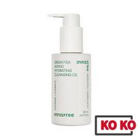 [Innisfree] Green Tea Amino Drėkinantis valomasis aliejus 150ml 150ml white