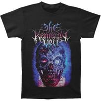 Kennedy Veil Skull juodi unisex marškinėliai S