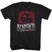 Scarface S yra Scarface juodi unisex marškinėliai XXXXL brown