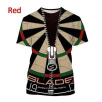 Smiginio temos modelio vyriški marškinėliai trumpomis rankovėmis Laisvalaikio mados žaidimai Harajuku Style 3D Print Streetwear Top Ropa Hombre XXXL