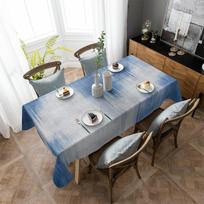 Abstrakti moderni mėlyna staltiesė atostogų dekoras vandeniui atspari stačiakampė staltiesė Vestuvių dekoro stalo viršelis 4pcs 33x48 Table mat gray