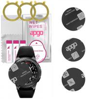 3x apgo MATINIS Hibridinis Stiklas Ekrano Apsauga Samsung Gear S3 Frontier, grūdinto stiklo pakaitalas, neskilinėjantis